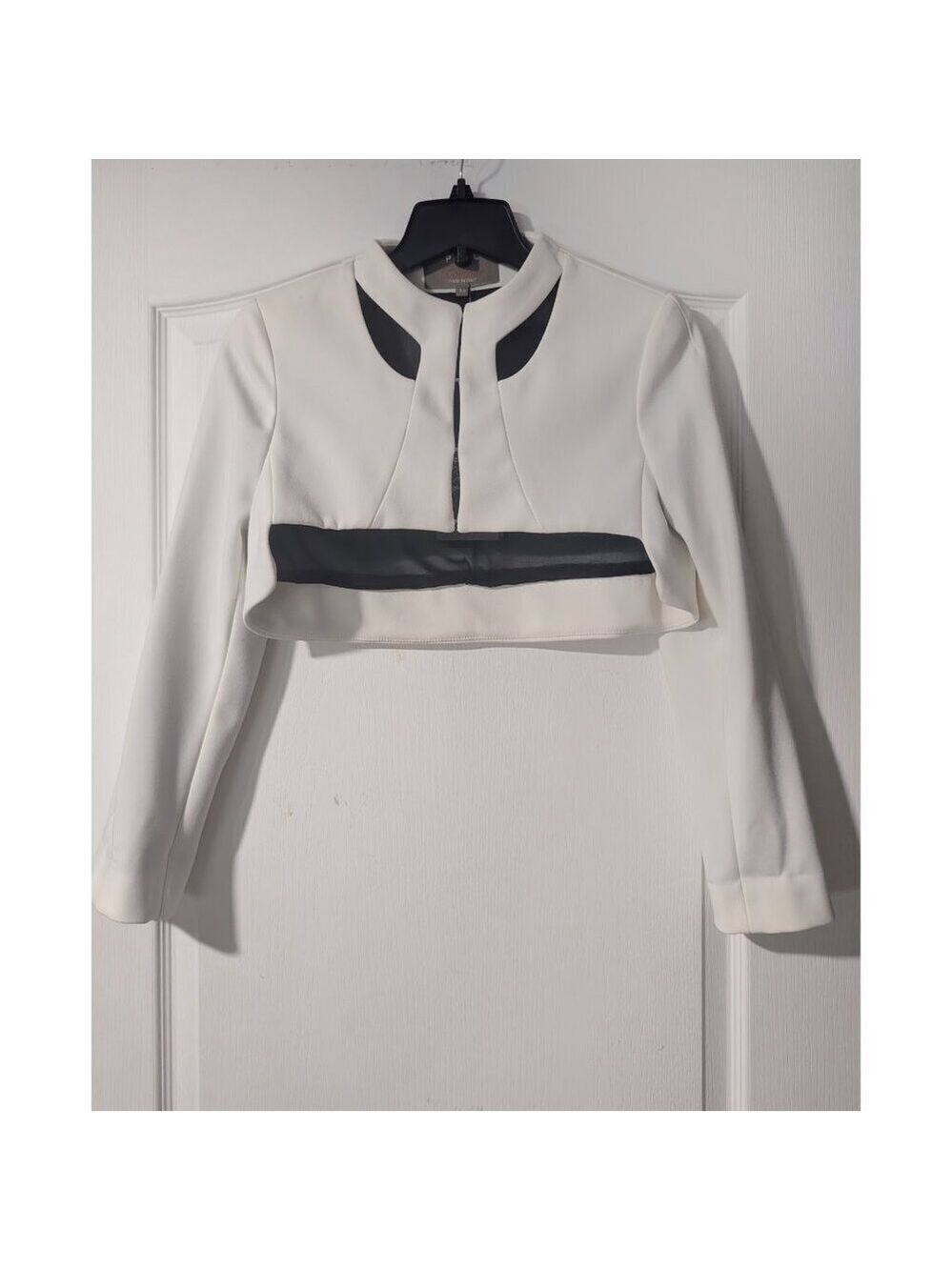 SPACE Couture | White Cropped Bolero Jacket
